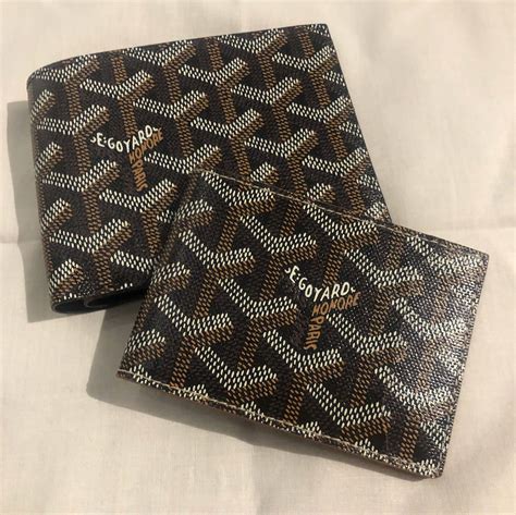 goyard 8 card wallet|goyard wallet price list.